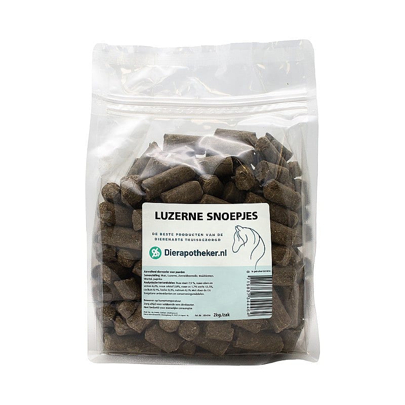 Dierapotheker Luzernesnoepjes Paard 2 kg
