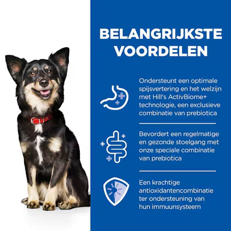 Hill's Science Plan Perfect Digestion Small & Mini Mature Adult Kalkoen 12 x 200 gram