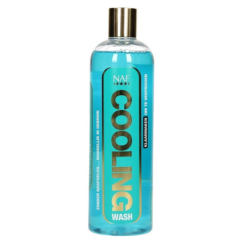 NAF Cooling Wash 500 ml – Verfrissende wash voor paarden na training of wedstrijd