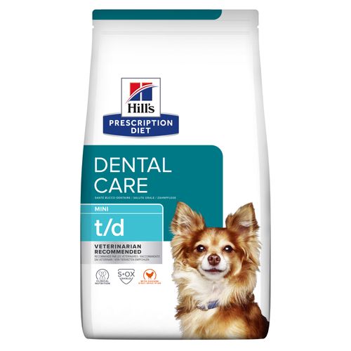 Hill's Prescription Diet TD Mini Dental Care Hondenvoer Kip 3 kg