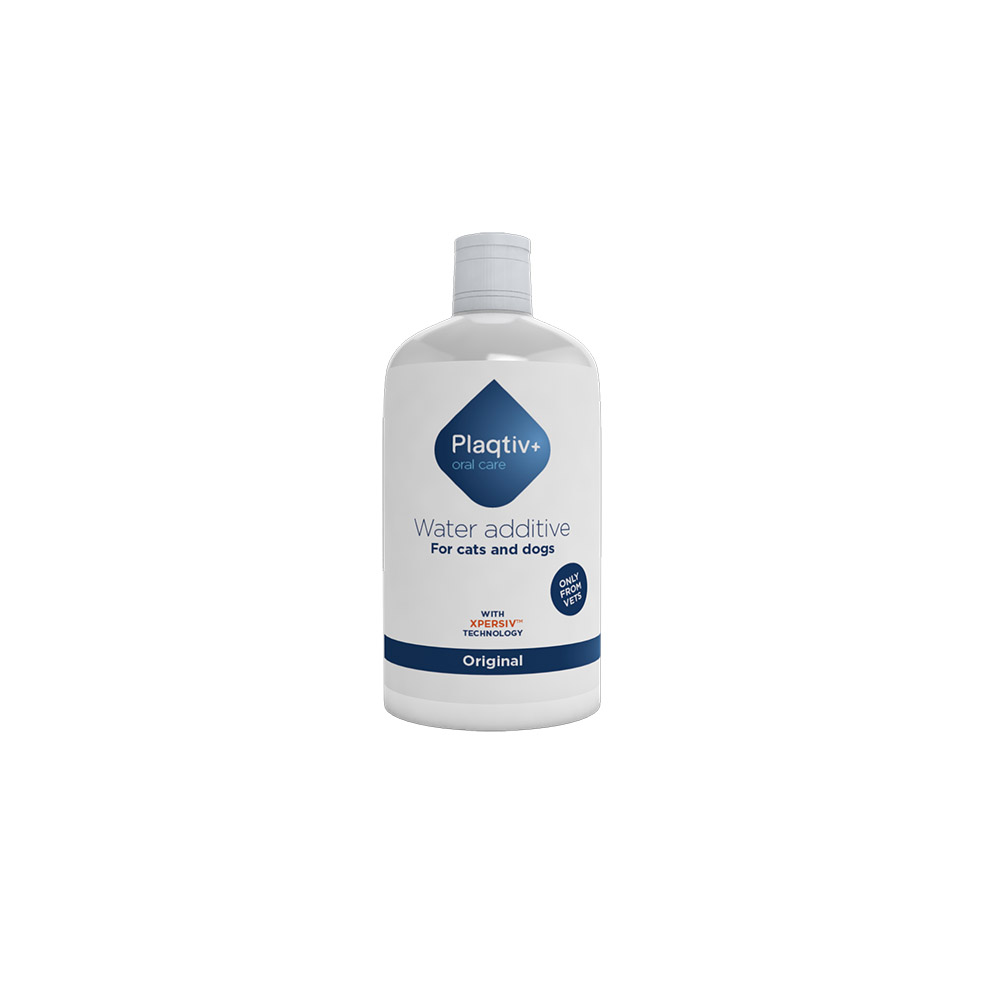 Plaqtiv+ Wateradditief Hond Kat 500 ml, Fles, Lotion