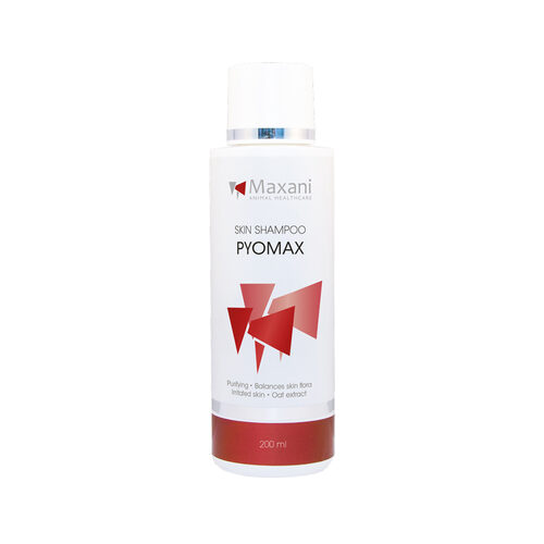 Maxani PyoMax Skin Shampoo Hond Kat Paard 200 ml