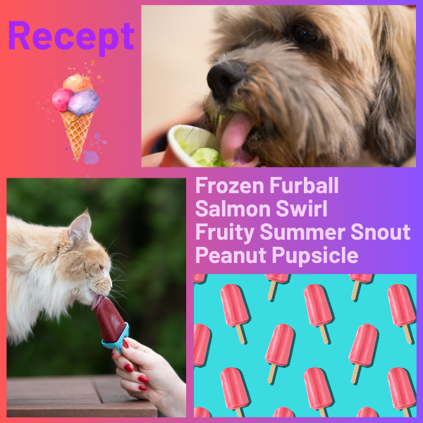 Zelf honden- of kattenijsjes maken Probeer deze frisse recepten voor IJsjesdag! 600x600px (1)