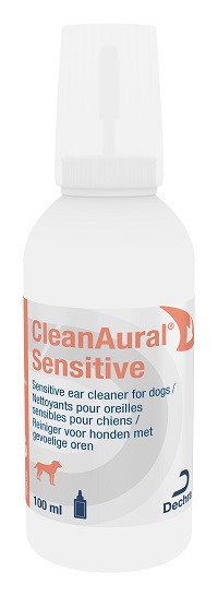 CleanAural Sensitive Oorreiniger Hond 100 ml 