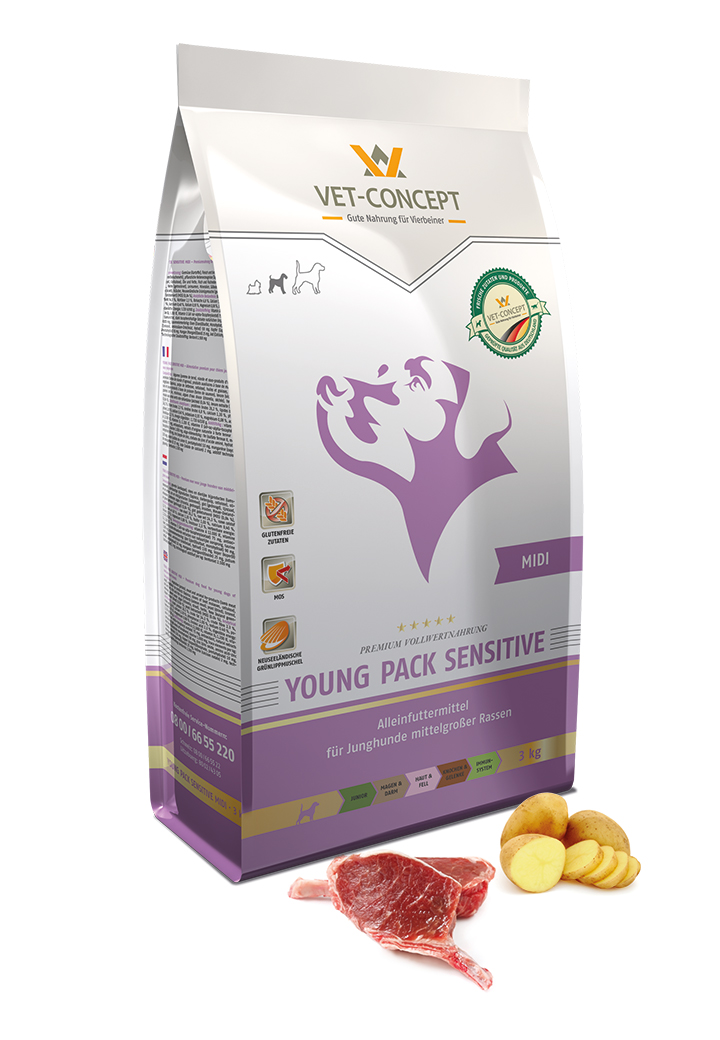 Vet-Concept Young Pack Sensitive Puppyvoer