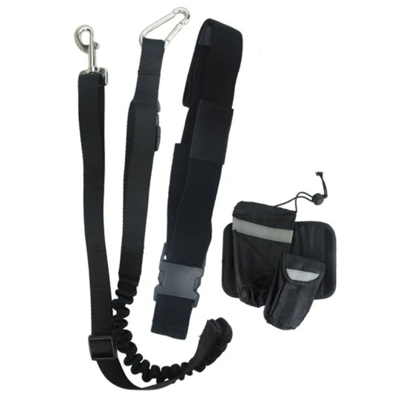 Hands Free Doggy Bike Jogger Kit Heupriem Hond Hands Free Doggy Bike Jogger Kit Heupriem Hond