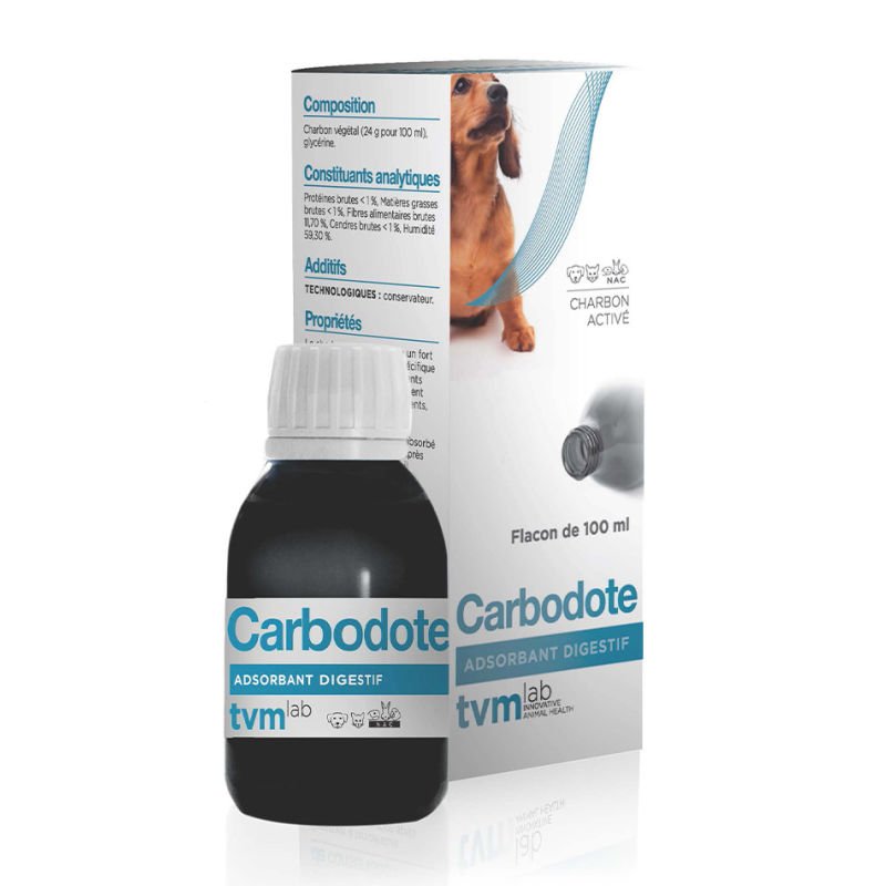 Carbodote 100 ml, Voedsel, Kruiden, Siroop, Hond, Huisdier
