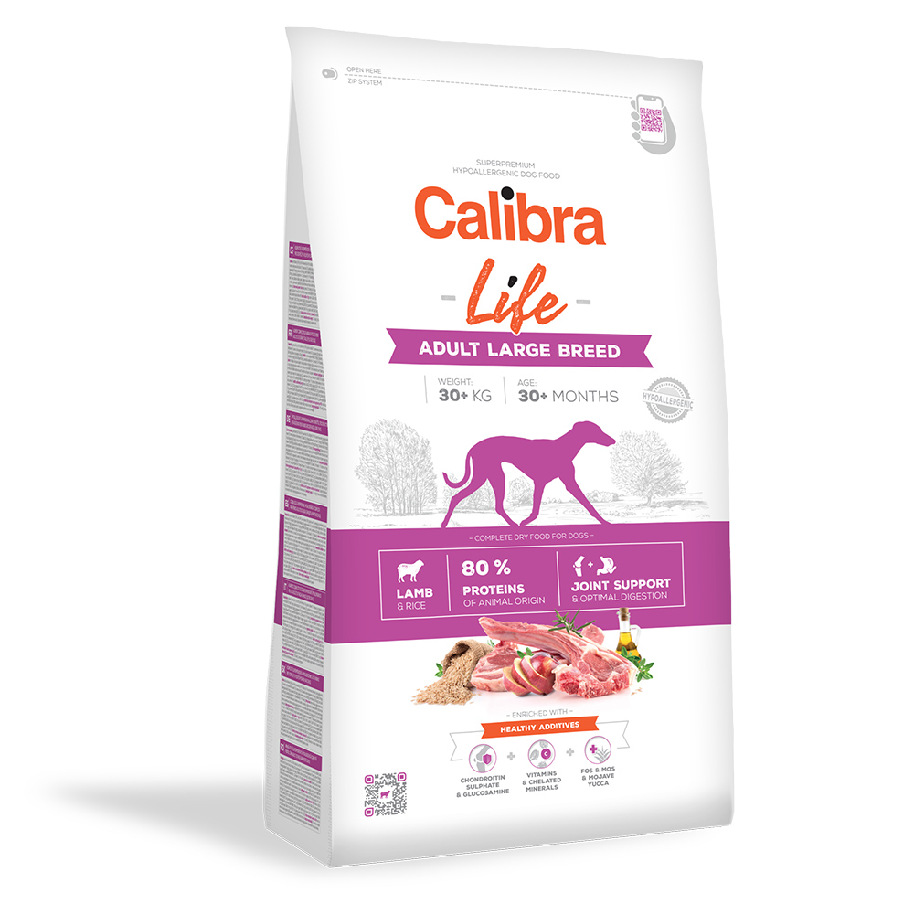 Calibra Hond Life Adult Large Breed Lamb