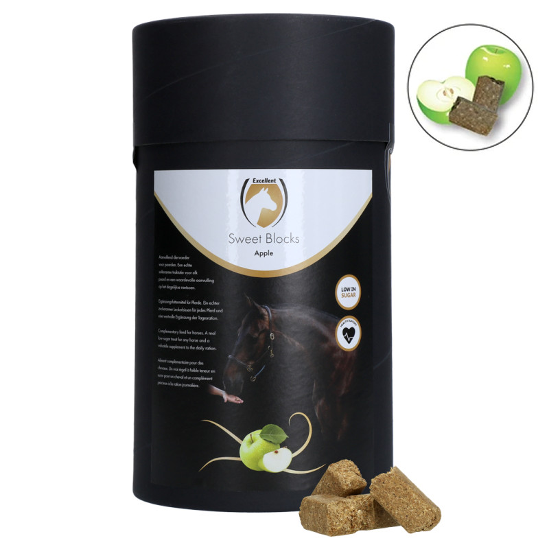 Excellent Sweet Blocks Paard 3 kg Apple