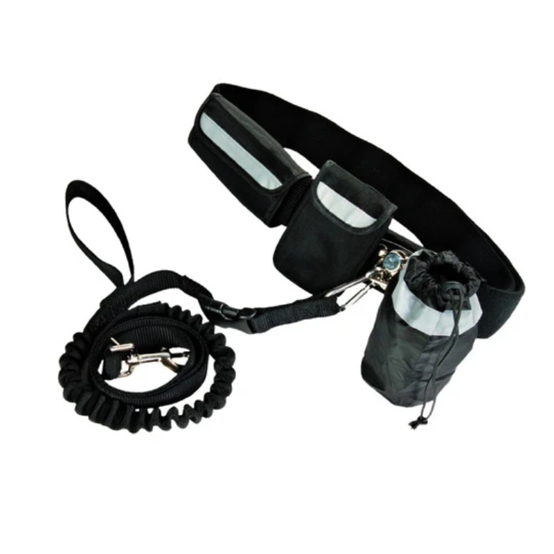 Hands Free Doggy Bike Jogger Kit Heupriem Hond Hands Free Doggy Bike Jogger Kit Heupriem Hond