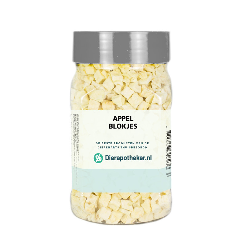 Dierapotheker Appel Blokjes Snack 100 gram