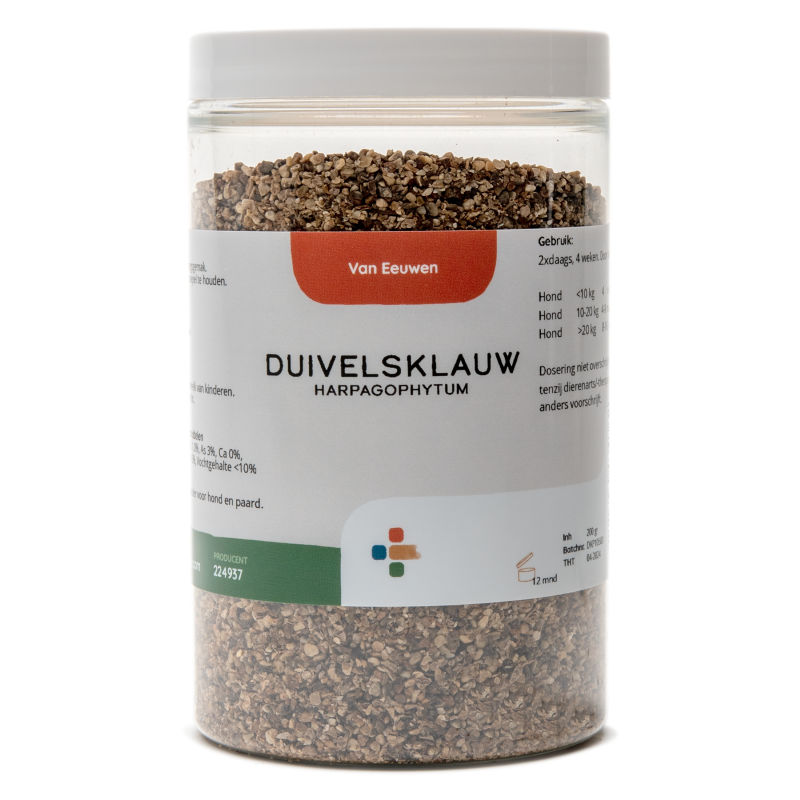 Van Eeuwen Duivelsklauw 200 gram, Voedsel, Graan, Produceren