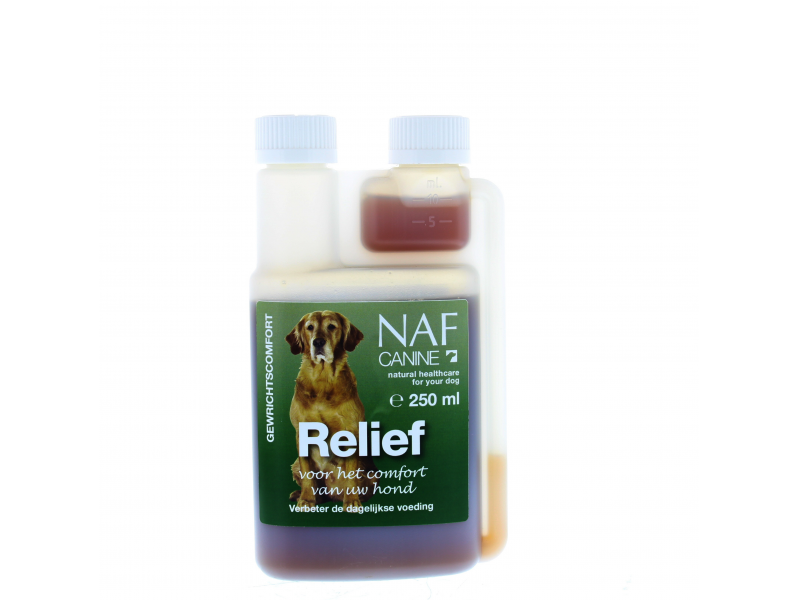 NAF Canine Relief – 250 ml Vloeibare Kruidenformule voor Honden, Fles, Kruiden, Lotion, Shampoo, Hond