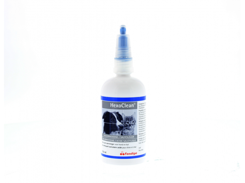 Hexoclean oren hond kat 150 ml 