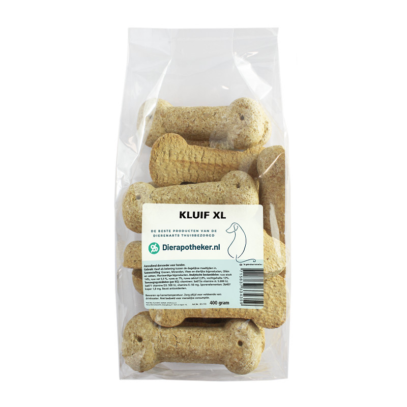 Dierapotheker Kluif XL Hond 400 gram