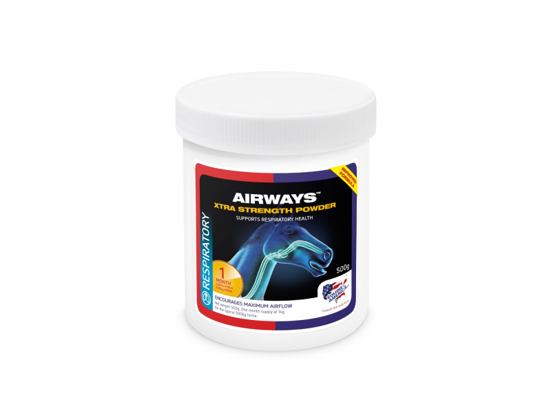 Equine America Airways Xtra Strength Powder Paard 500 gram