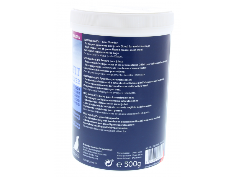 Dr. Clauders Mobil & Fit Gewrichtspoeder Hond 