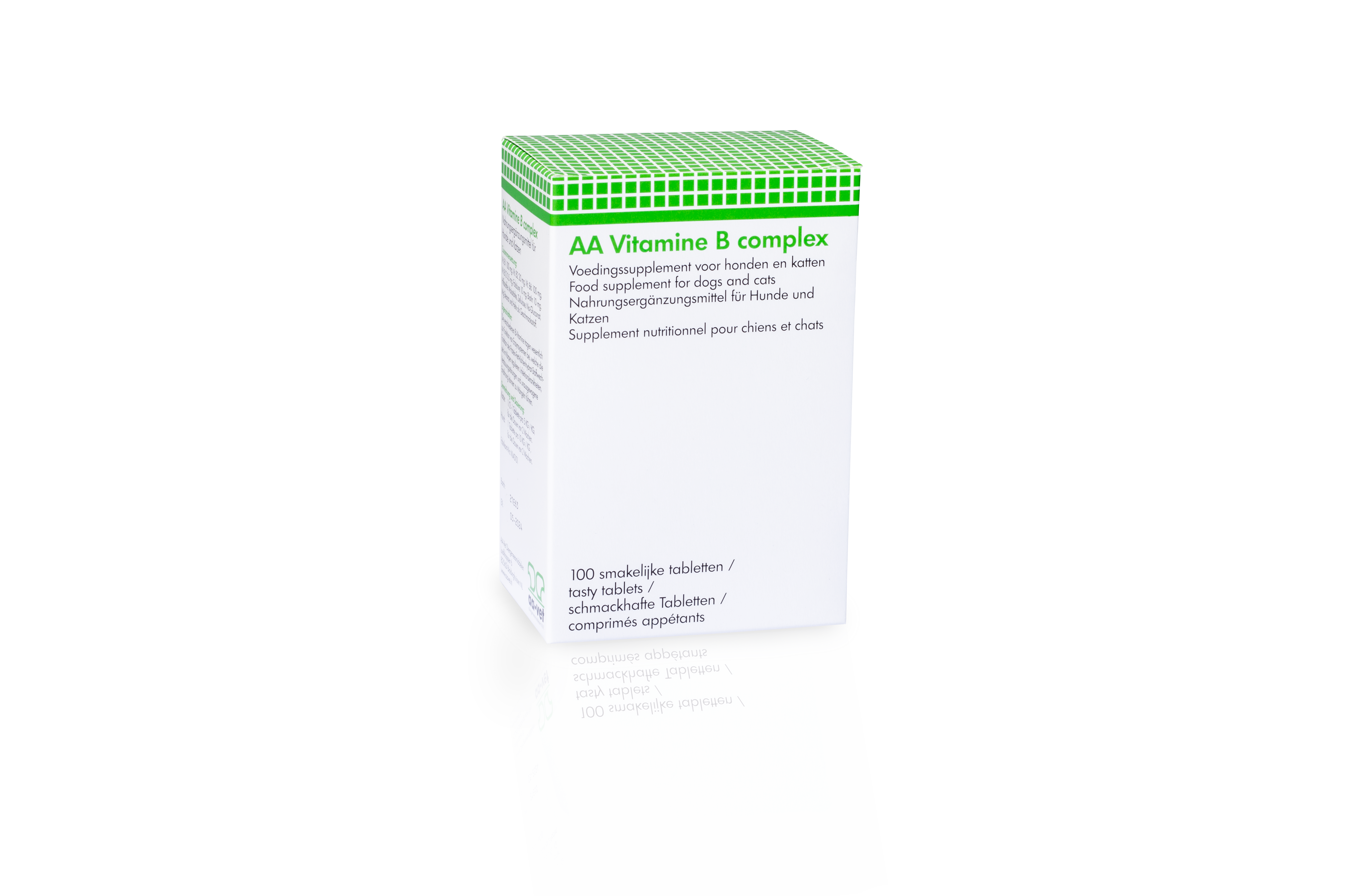 Vitamine B Complex Hond Kat 100 smakelijke tabletten