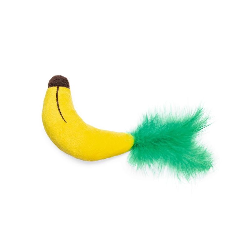 Beeztees Jungle Banaan Pluche Kat 