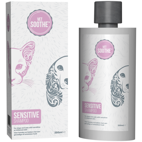 VetSoothe Sensitive Shampoo Hond Kat 