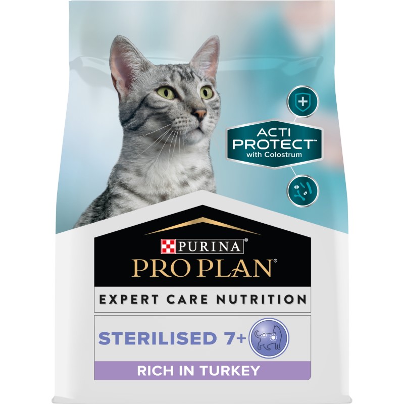 Purina Pro Plan Expert Care Cat Sterilised 7+ Kattenvoer Turkey