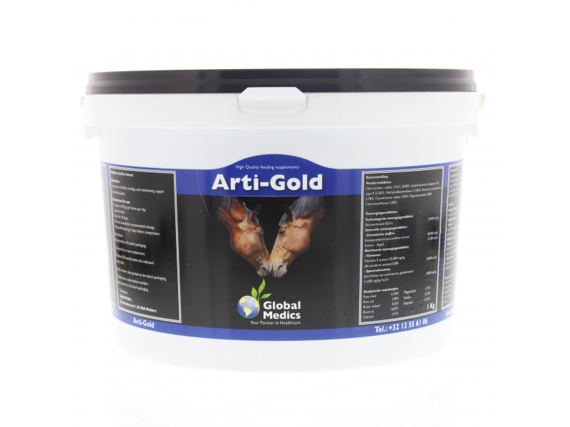 Global Medics Arti Gold Gewrichten Paard 1 kg