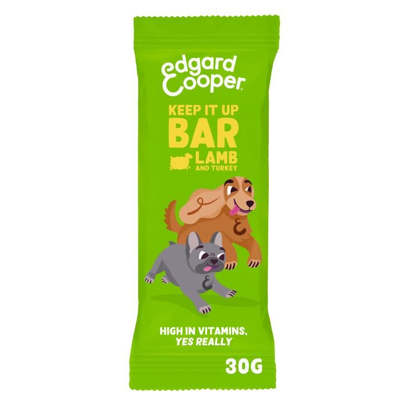 Edgard & Cooper Keep It Up Bar Lam & Kalkoen 30 gram 
