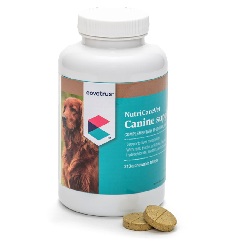 NutriCareVet Liver Support Hond 85 kauwtabletten