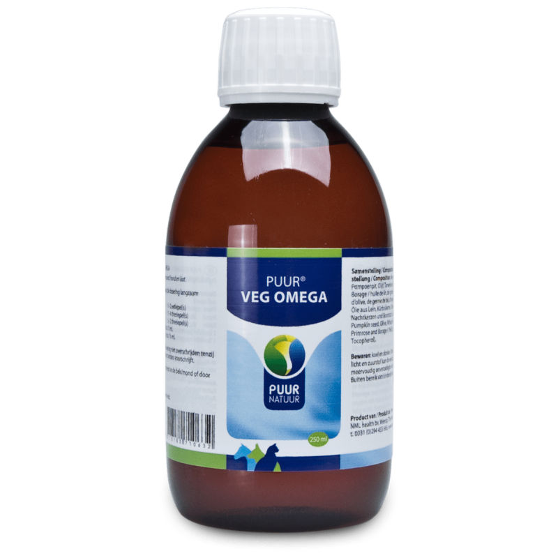 Puur Veg Omega Hond Kat 250 ml 