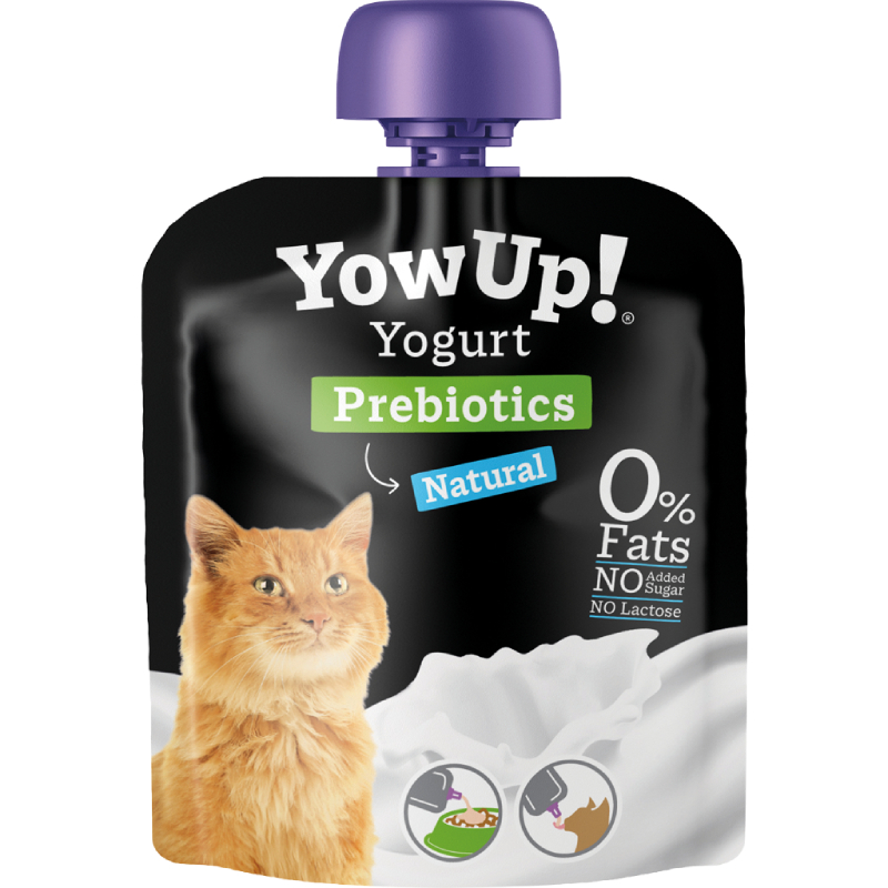 AE - YowUp! Yogurt Prebiotics Kat 85 gram, Fles, Dier, Kat, Zoogdier, Huisdier
