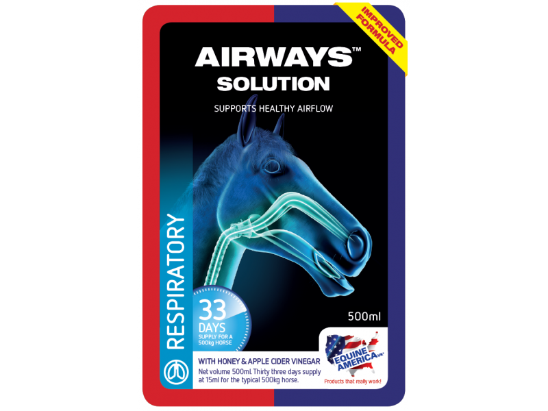 Equine America Airways Solution Paard 500 ml Equine America Airways Solution Paard 500 ml