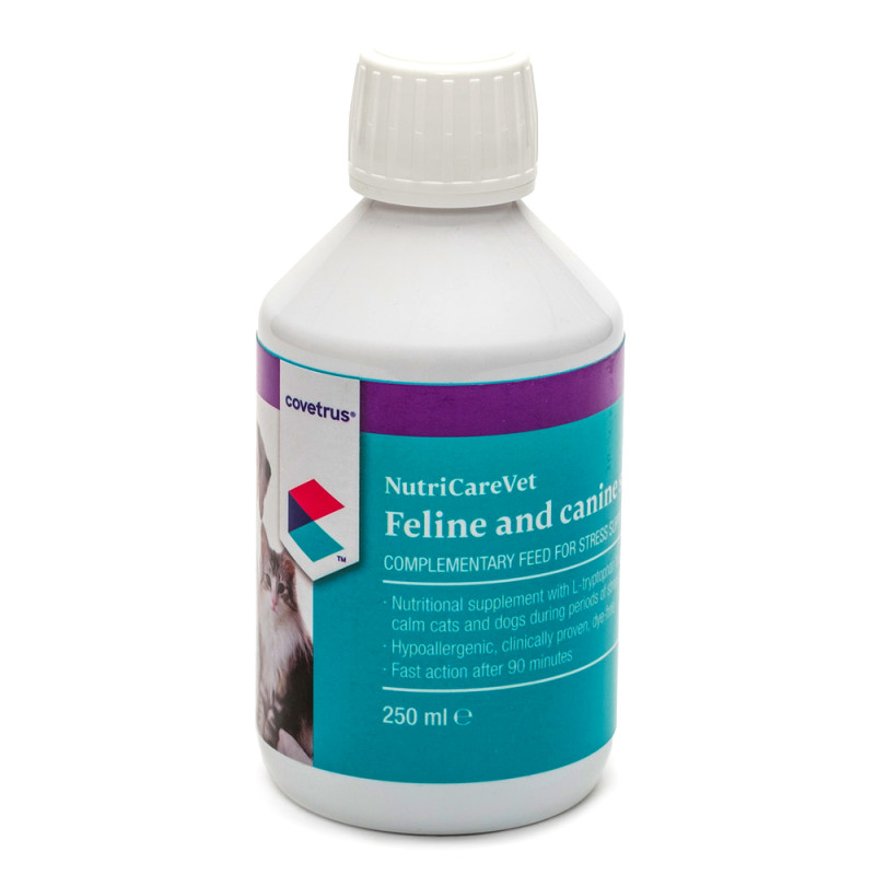NutriCareVet Stress Support Hond Kat 250 ml vloeistof