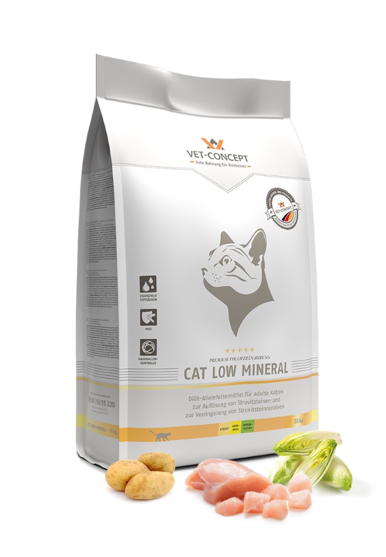 Vet-Concept Low Mineral Kattenvoer 