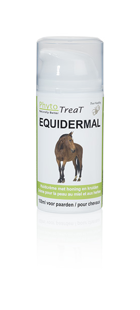 Phytotreat Equidermal Honingzalf Paard Pompflacon 100 ml