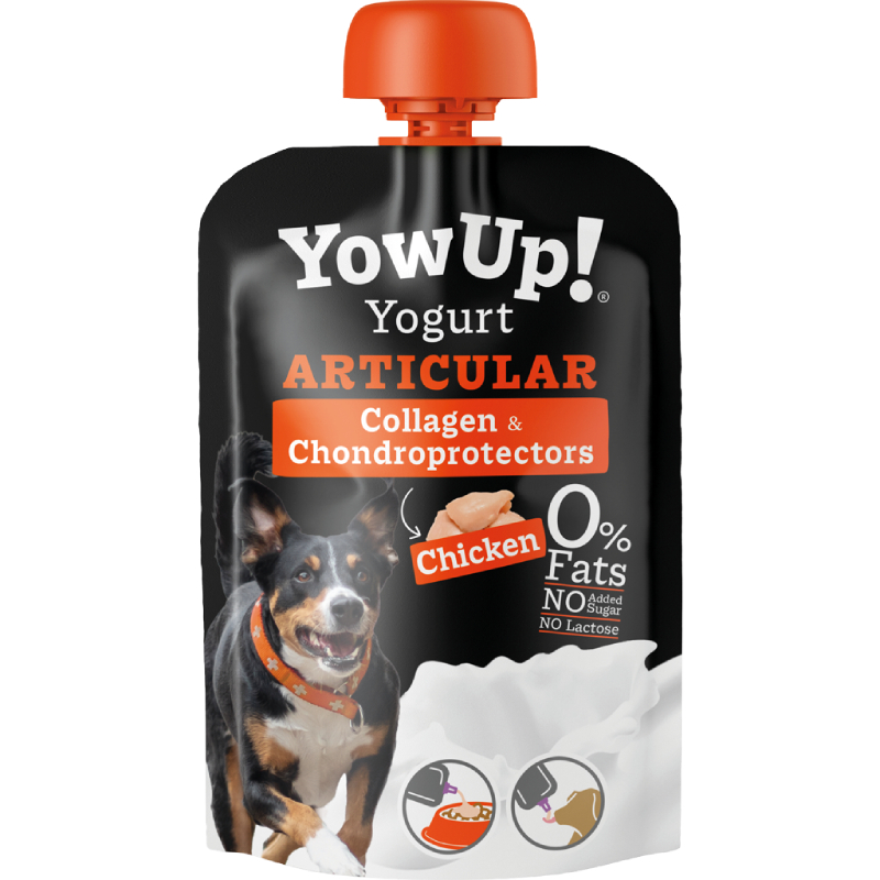 YowUp! Yogurt Articular Hond 115 gram, Fles, Hondje, Hond, Zoogdier, Huisdier