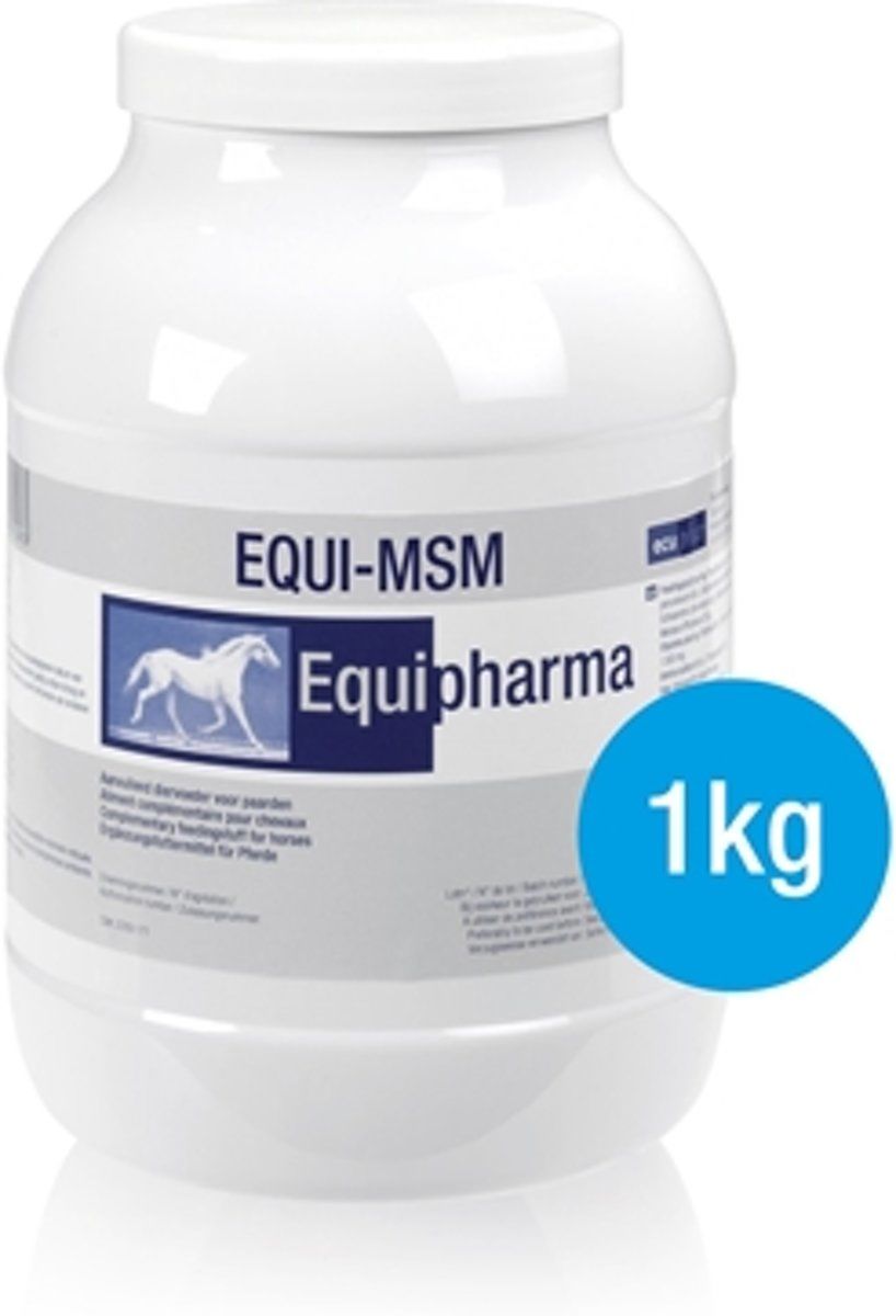 Equi MSM 1 kg, Fles, Shaker
