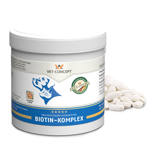 Vet-Concept Biotine Complex Hond Kat 160 gram