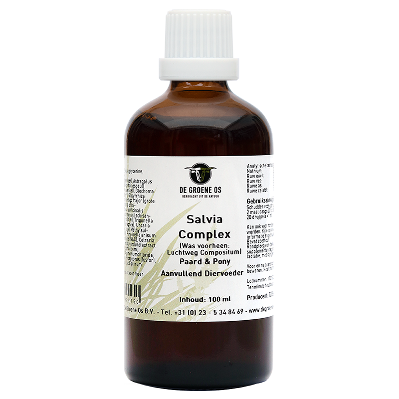 Groene Os Salvia Complex Paard Pony 100 ml 