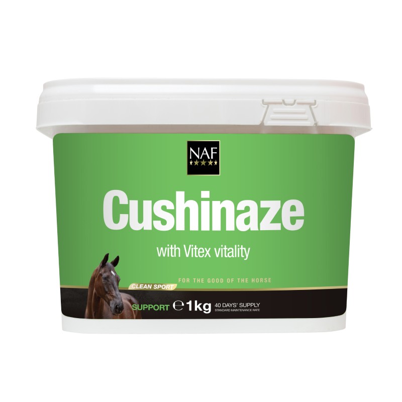 NAF Cushinaze – Voor hormoonbalans, immuunsysteem en vitaliteit bij oudere paarden 1 kg