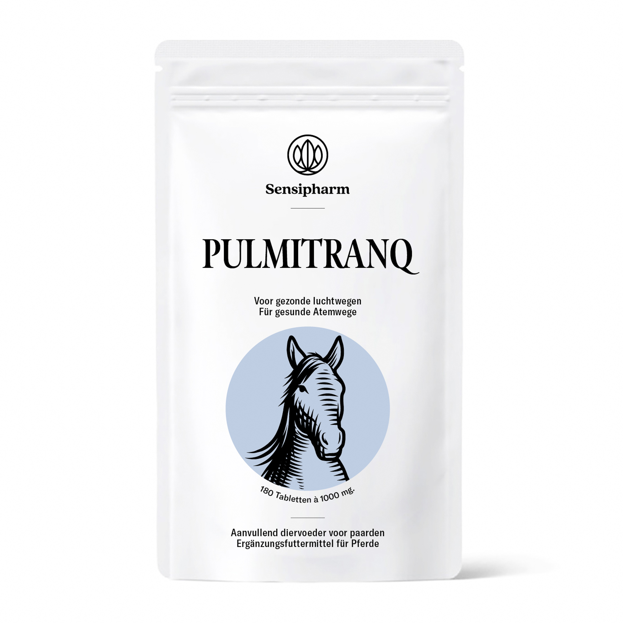 Sensipharm Pulmitranq Paard 180 tabletten 