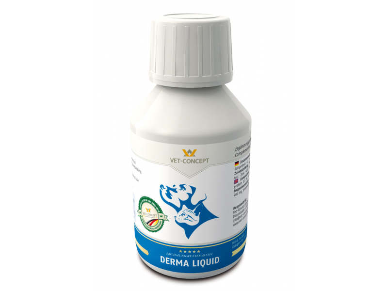 Vet-Concept Derma Liquid Huid Hond Kat 100 ml 