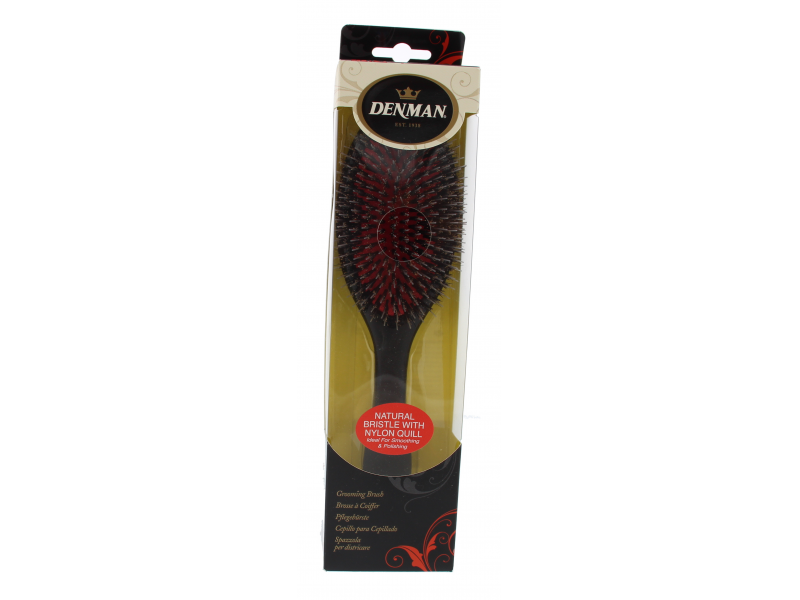 Denman Grooming Boar Borstel Nylon Maat Large Maat Large