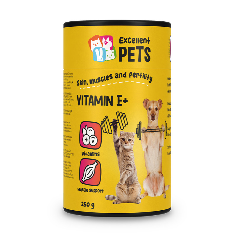 Excellent Vitamin E Plus Hond Kat 250 gram 