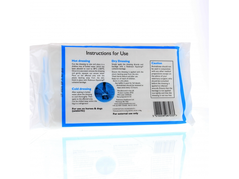 Animalintex verzorgend verband 40 x 20 cm 10 stuks