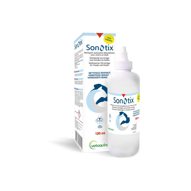 Vetoquinol Sonotix Oorreiniger Hond Kat 120 ml