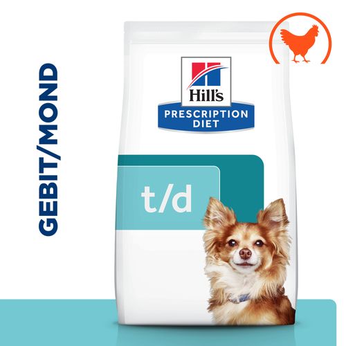 Hill's Prescription Diet TD Mini Dental Care Hondenvoer Kip 3 kg