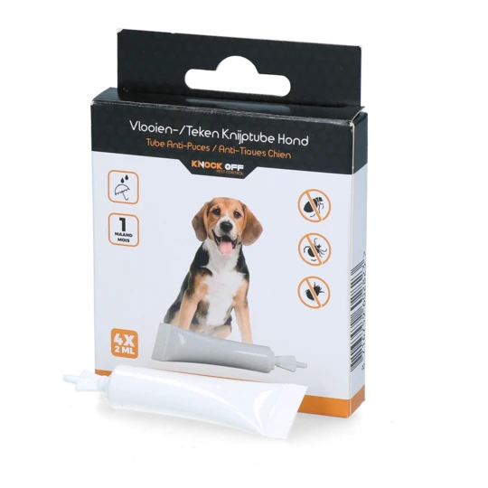 Knock Off Vlooien-Tekenpipet Hond 5 tot 15 kg 4 pipetten