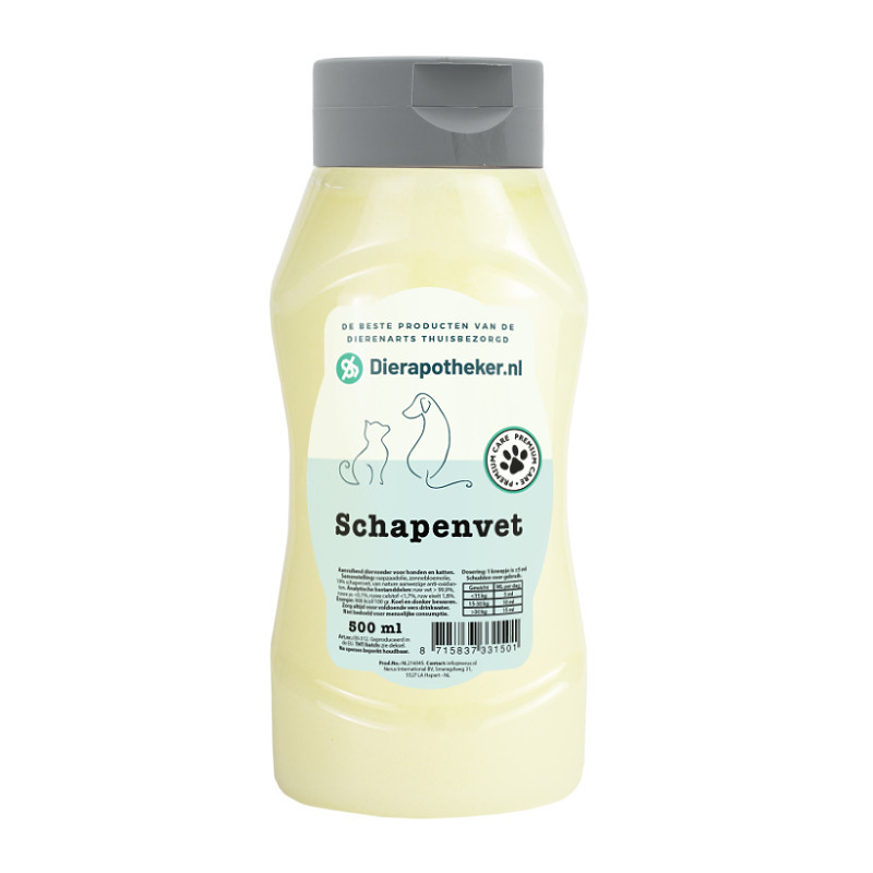 Dierapotheker Schapenvet Knijptube 500 ml
