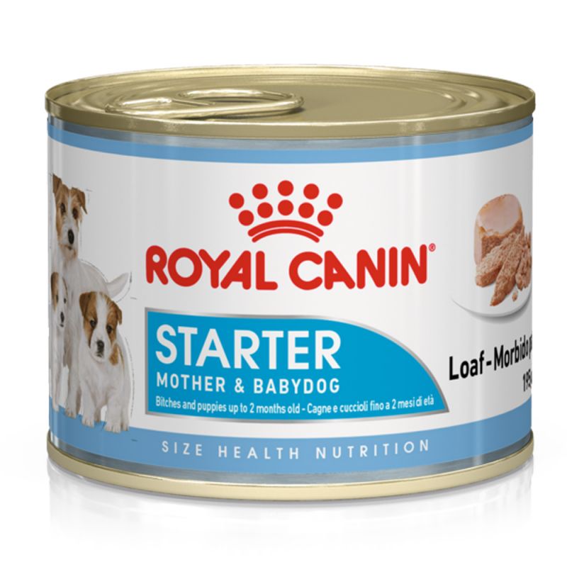 Royal Canin Starter Mousse Mother & Babydog 12 x 195 gram 
