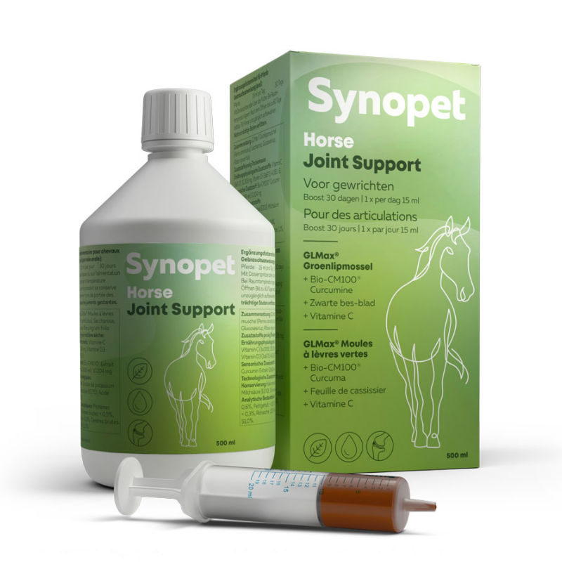 Synopet Joint Support Gewricht Paard 500 ml, Kruiden, Plant, Fles